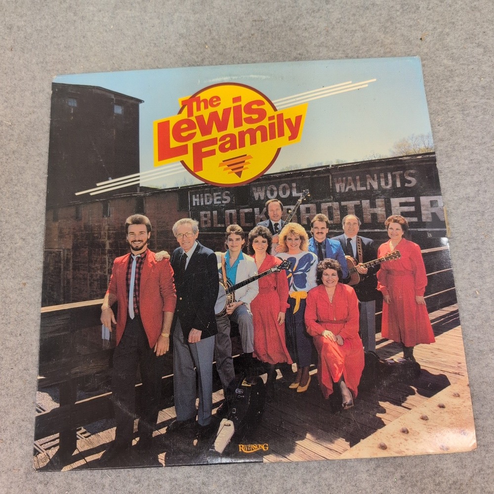 The Lewis Family Generation to Generation Vinyl LP Riversong Bluegrass - Picture 1 of 2